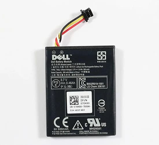 7VJMH - Dell 3.7V 1.6Wh PERC Raid Controller Battery