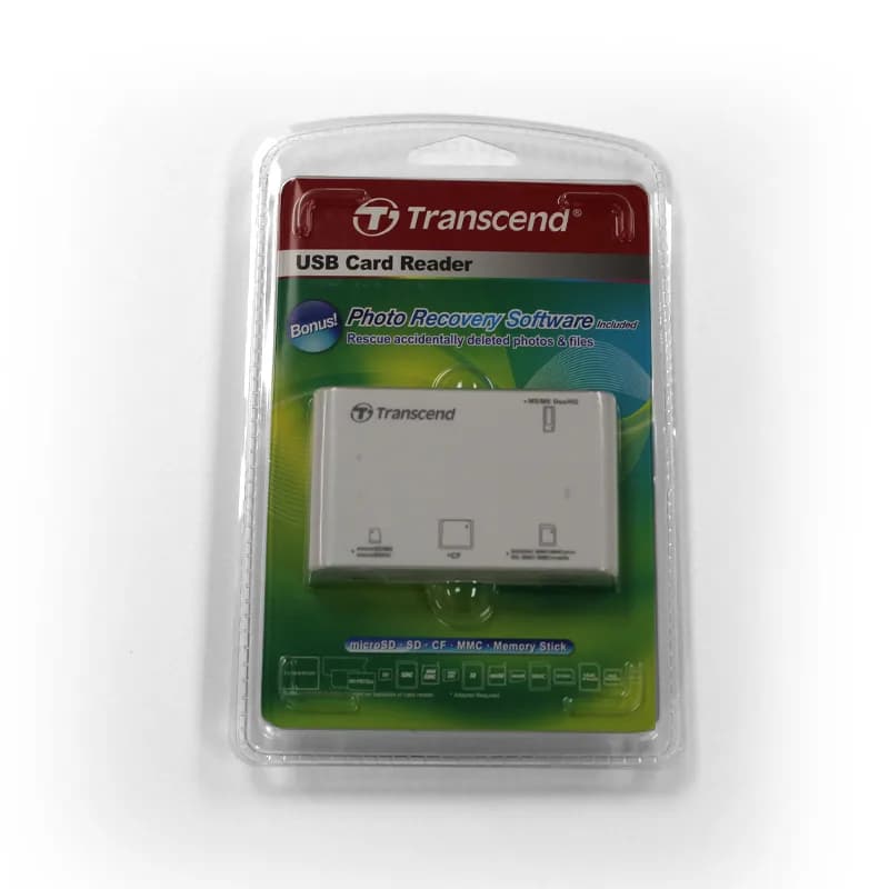 TS-RDP8W - Transcend All-in-1 Multi Card Reader Compact Flash Type