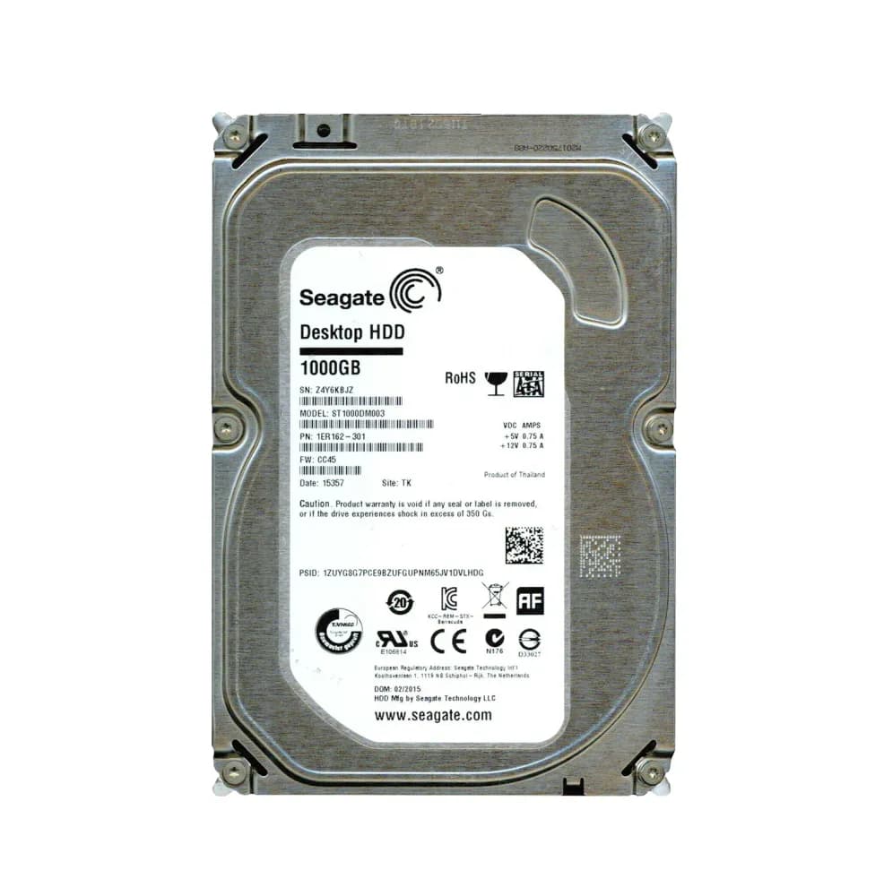 1ER162-301 - Seagate 1TB 7200RPM SATA 6Gb/s 3.5-in Hard Drive