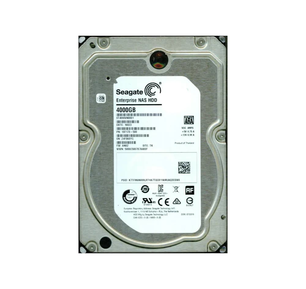 1SF178-500 - Seagate 4TB 7200RPM SATA 6Gb/s 3.5-in Hard Drive