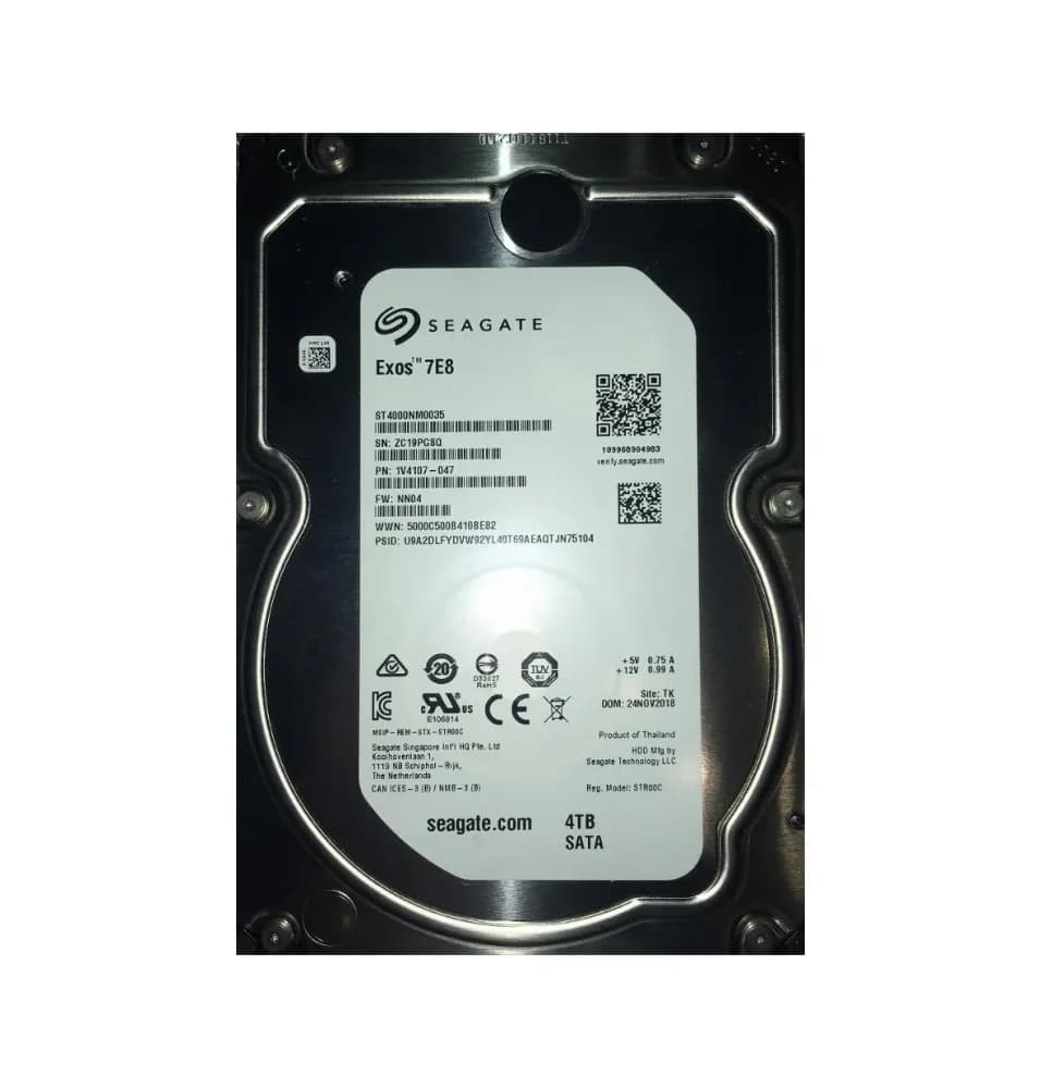 1V4107-047 - Seagate 4TB 7200RPM SATA 6Gb/s 3.5-in Hard Drive