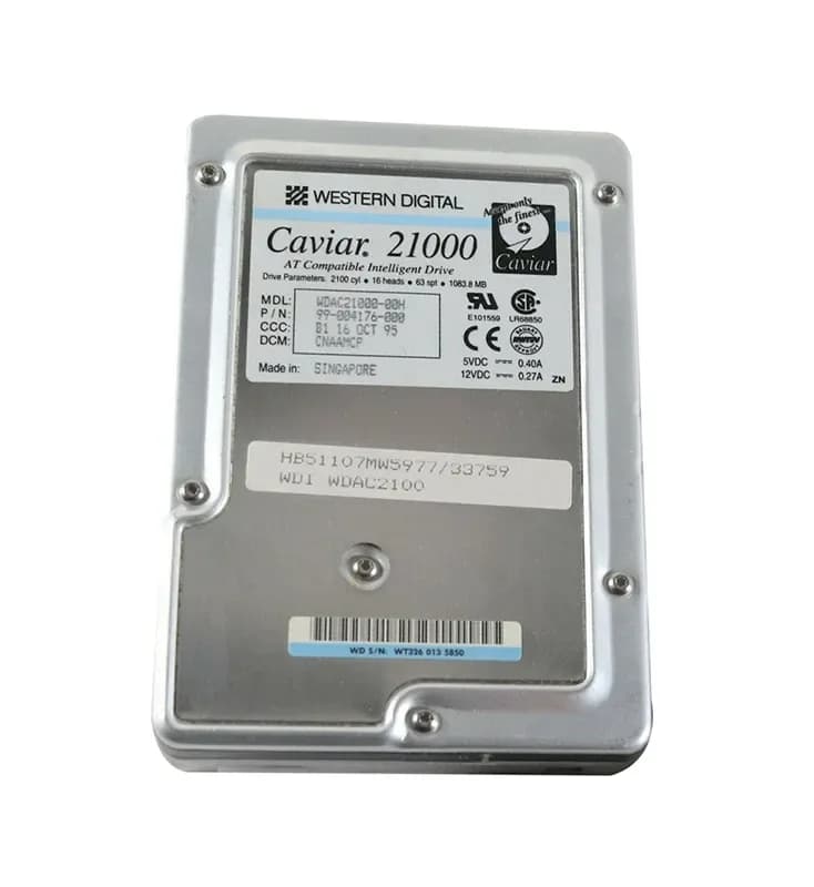 99-004176-000 - WD Caviar 1GB 5200RPM IDE/ATA 128KB Cache 3.5" HDD