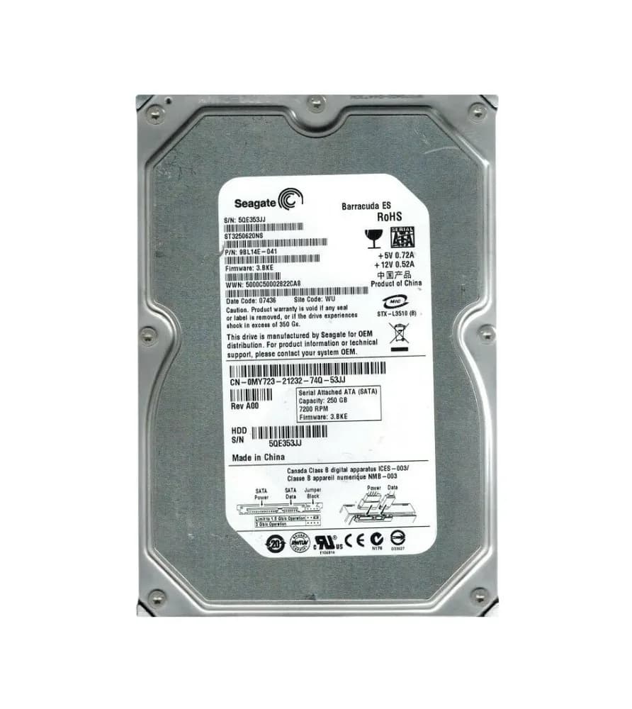 9BL14E-041 - Seagate 250GB 7200RPM SATA 3Gb/s 3.5-in Hard Drive