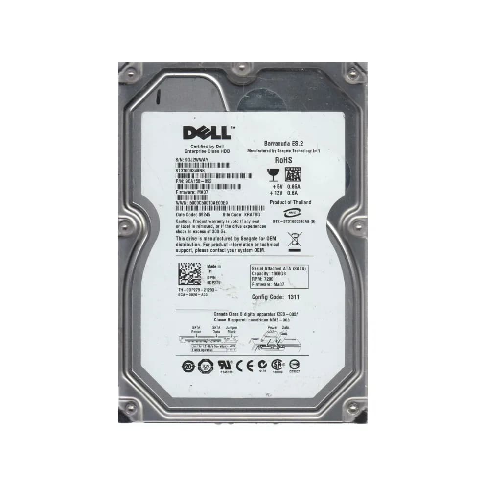9CA158-052 - Seagate 1TB 7200RPM SATA 3Gb/s 3.5-in Hard Drive