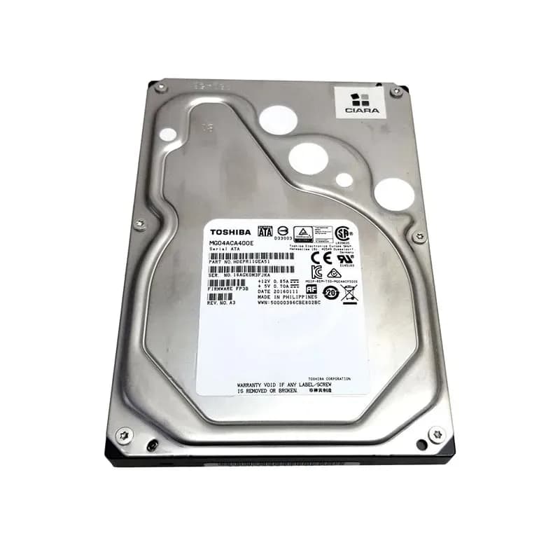 HDEPR11GEA51 - Toshiba 4TB 7200RPM SATA 6Gb/s 3.5-in Hard Drive