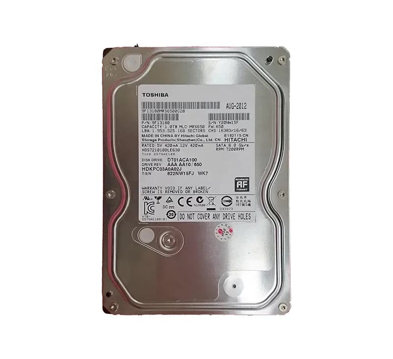 HDS721010DLE630 - Hitachi 1TB 7200RPM SATA 6Gb/s 3.5-in Hard Drive
