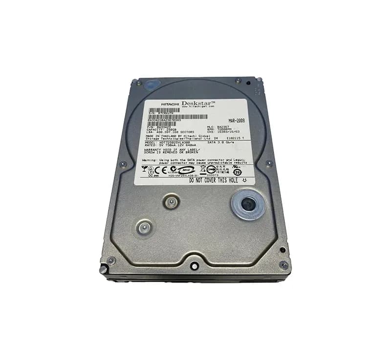 HDT725025VLA380 - Hitachi 250GB 7200RPM SATA 3Gb/s 3.5-in Hard Drive