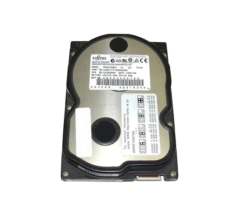 MPD3108AT - Fujitsu 10GB 5.4K IDE / Ultra ATA/66 512KB 3.5" HDD
