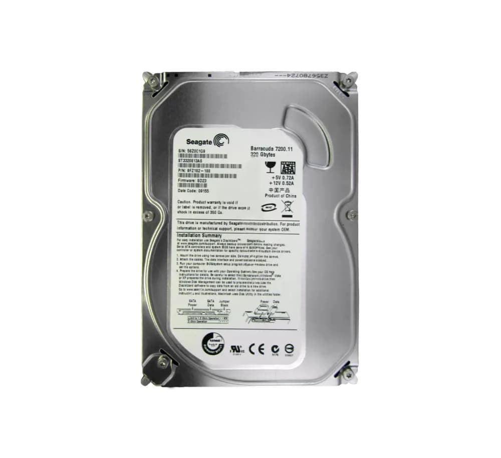 ST3320813AS - Seagate 320GB 7200RPM SATA 3Gb/s 3.5-in Hard Drive
