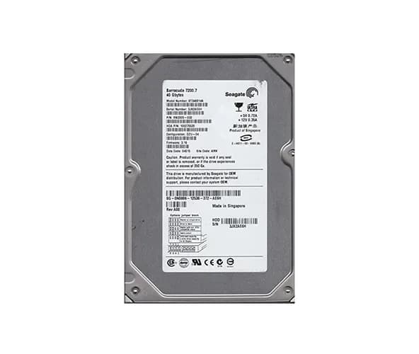 ST340014A - Seagate 40GB 7200RPM ATA/100 3.5-inch Hard Drive