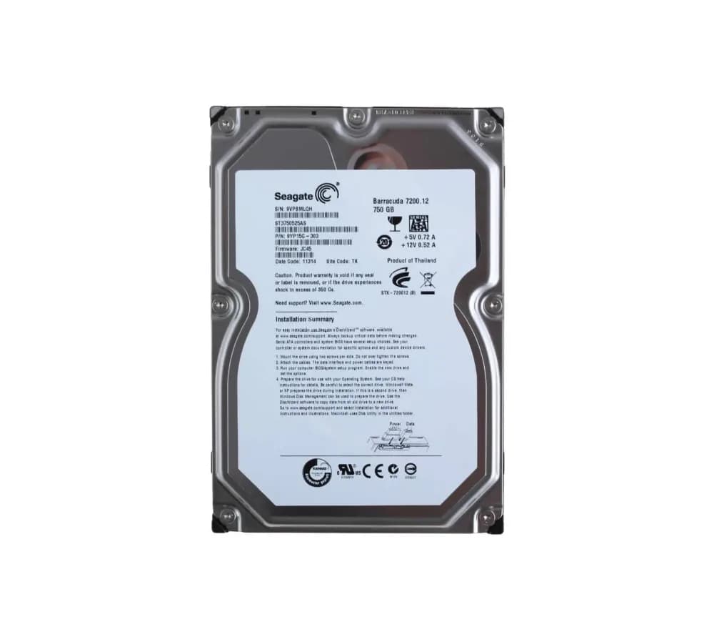 ST3750525AS - Seagate 750GB 7200RPM SATA 6Gb/s 3.5-in Hard Drive