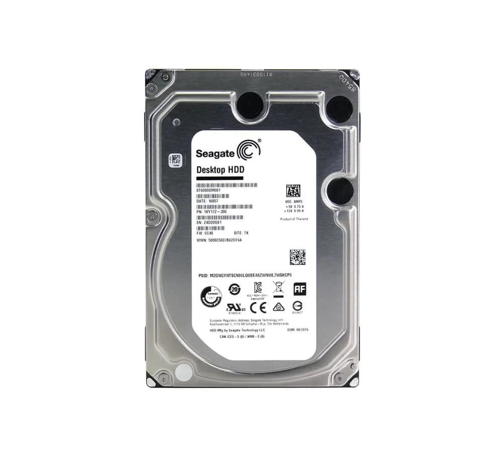 ST6000DM001 - Seagate 6TB SATA 6Gb/s 3.5-inch Hard Drive