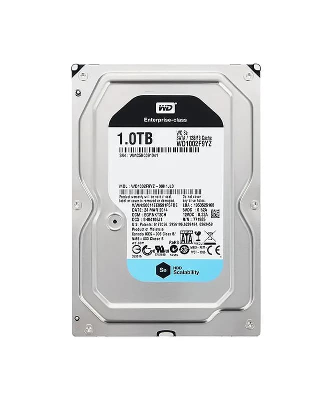 WD1002F9YZ - Western Digital 1TB 7200RPM SATA 6Gb/s 3.5-in Hard Drive