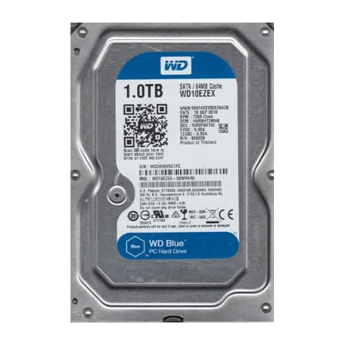 WD10EZEX-00WN4A0 - Western Digital 1TB 7200RPM SATA 6Gb/s 3.5-in HDD