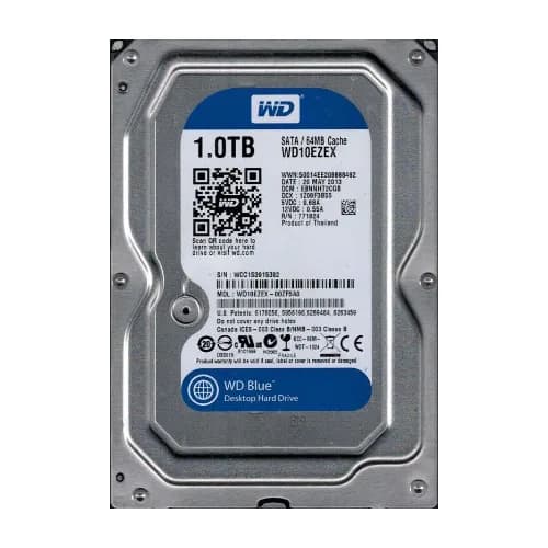WD10EZEX-00ZF5A0 - Western Digital 1TB 7200RPM SATA 6Gb/s 3.5-in HDD