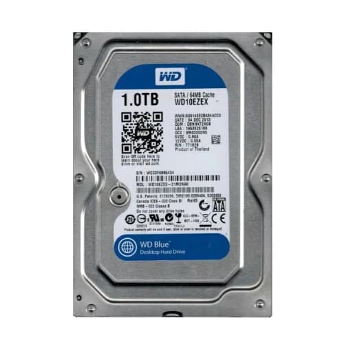 WD10EZEX-21M2NA0 - Western Digital 1TB 7200RPM SATA 6Gb/s 3.5-in HDD