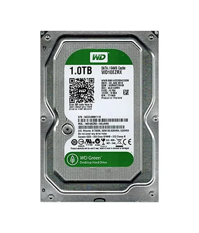 WD10EZRX-00L4HB0 - Western Digital 1TB 5400RPM SATA 6Gb/s 3.5-in HDD