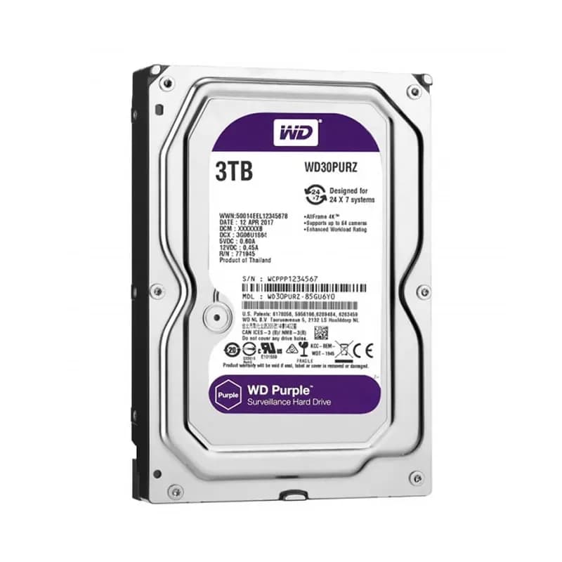 WD30PURZ-85GU6Y0 - Western Digital 3TB 5400RPM SATA 6Gb/s 3.5-in HDD