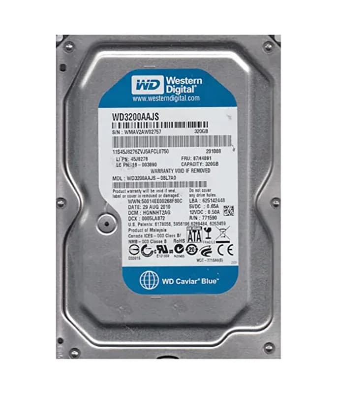 WD3200AAJS-08L7A0 - WD 320GB 7200RPM SATA 3Gb/s 3.5-in HDD