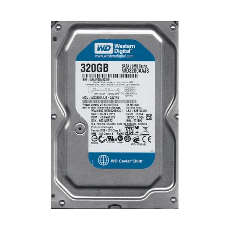 WD3200AAJS-22L7A0 - WD 320GB 7200RPM SATA 3Gb/s 3.5-in HDD