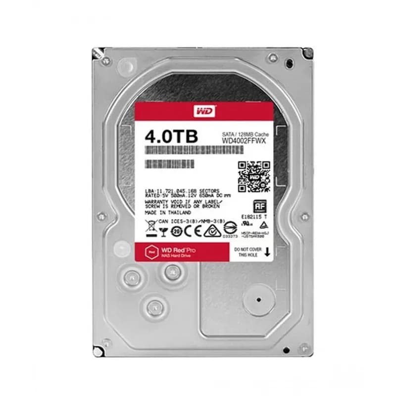 WD4002FFWX - Western Digital 4TB 7200RPM SATA 6Gb/s 3.5-in Hard Drive
