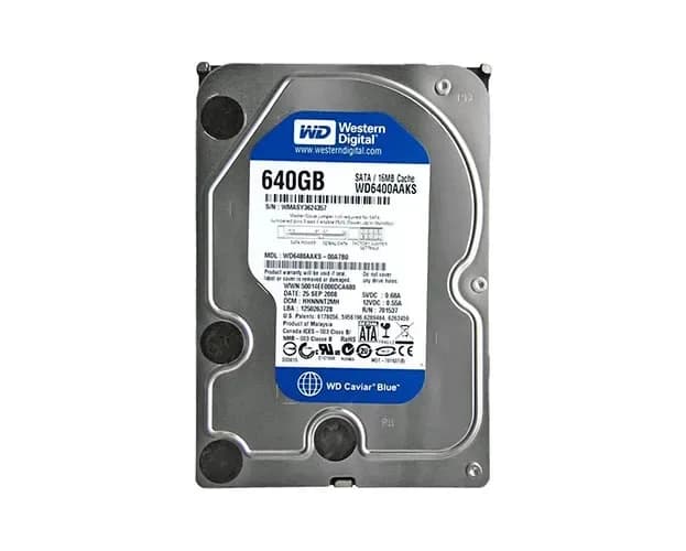WD6400AAKS-65Z7B0 - WD 640GB 7200RPM SATA 3Gb/s 3.5-in HDD