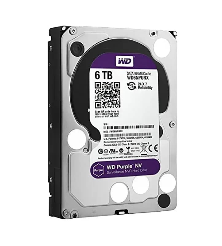 WD6NPURX - Western Digital 6TB 5400RPM SATA 6Gb/s 3.5-in Hard Drive