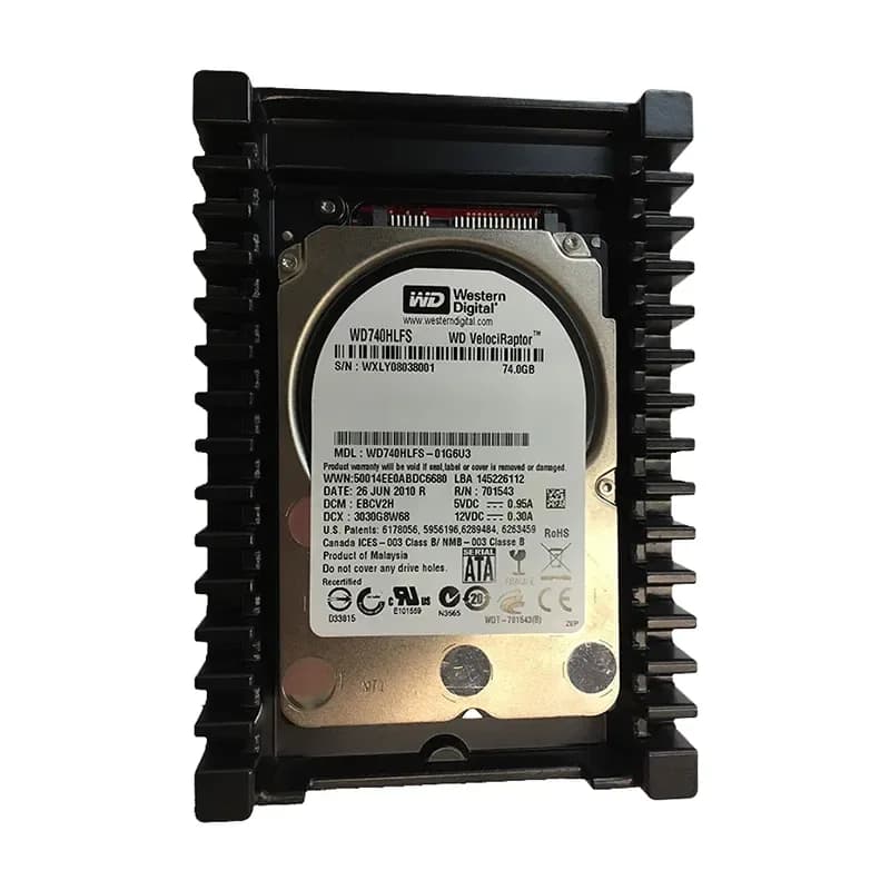 WD740HLFS-01G6U3 - Western Digital 74GB 10K RPM SATA 3Gb/s 3.5-in HDD