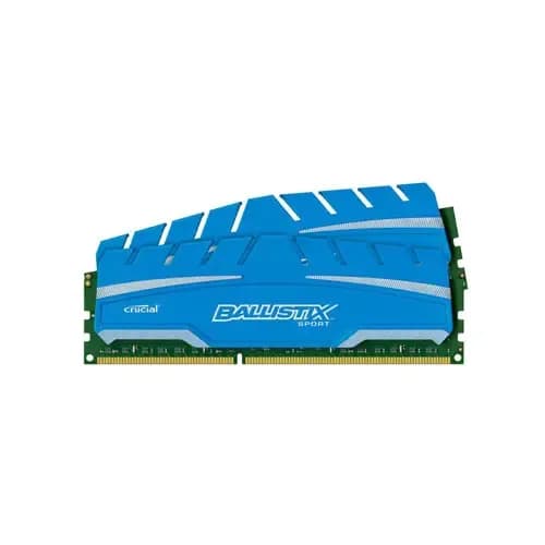 BLE2KIT8G3D1869DE1TX0 - Crucial 16GB 2 x 8GB DDR3 Non-ECC DIMM RAM