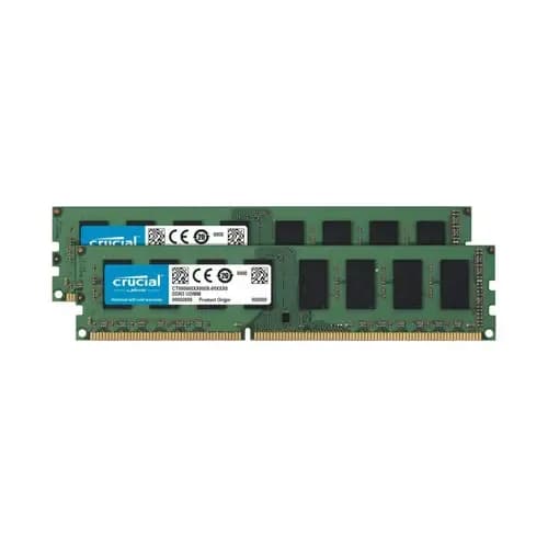 CT2K51264BD160B - Crucial 8GB Kit DDR3 1600MHz Non-ECC UDIMM Memory