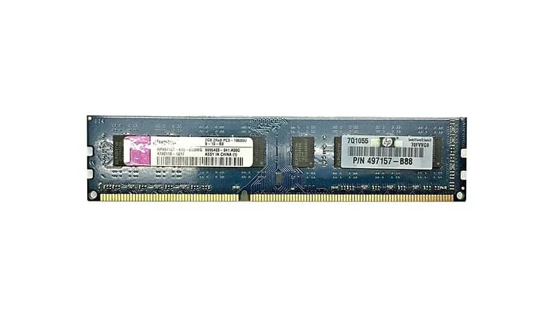 HP497157-B88-ELDWG - Kingston 2GB DDR3 1333MHz Non-ECC UDIMM Memory