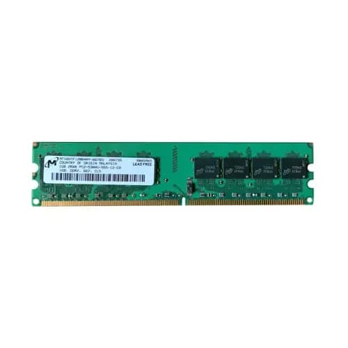 MT16HTF12864AY-667B3 - Micron 1GB UDIMM 240-Pin Memory Module