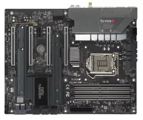 C9Z390-PGW - Supermicro Socket LGA1151 Intel Z390 Express Chipset ATX System Board (Motherboard) Supports Core i9/i7/i5/i3/Pentium/Celeron DDR4 4x DIMM