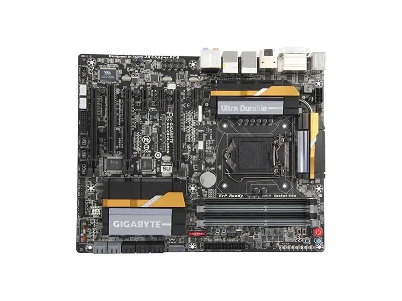 GA-Z87X-UD5H - Gigabyte Socket LGA1150 Intel Z87 Express Chipset ATX System Board (Motherboard) Supports Core i7/i5/i3 DDR3 4x DIMM