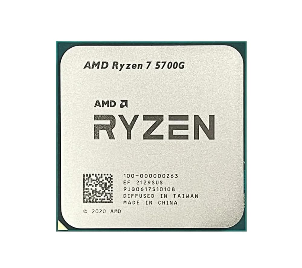 100-100000263BOX - AMD Ryzen 7 5700G 3.8GHz 8-Core AM4 Processor
