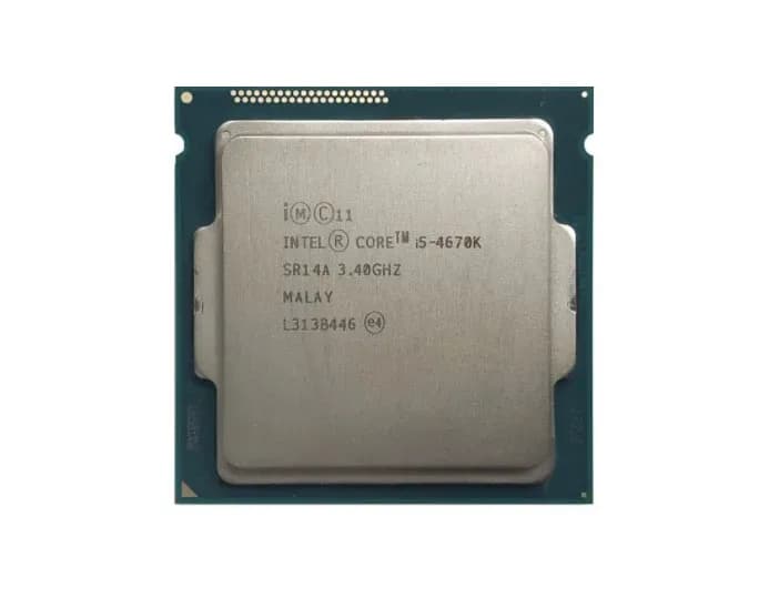 BX80646I54670K - Intel Core i5 i5-4670K 3.4GHz 4-Core FCLGA1150 CPU