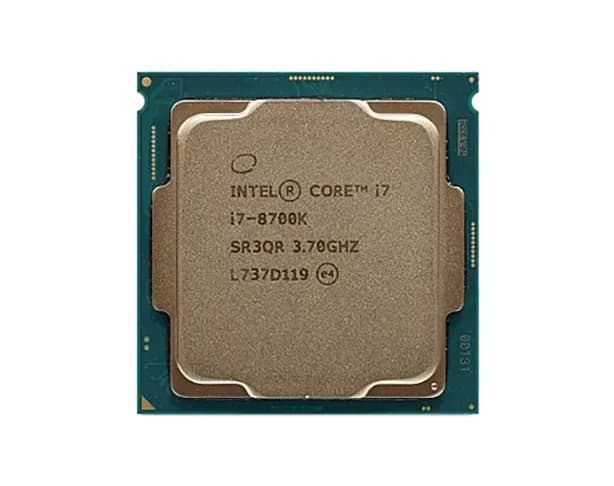 BX80684I78700K - Intel Core i7 i7-8700K 3.7GHz 6-Core FCLGA1151 CPU