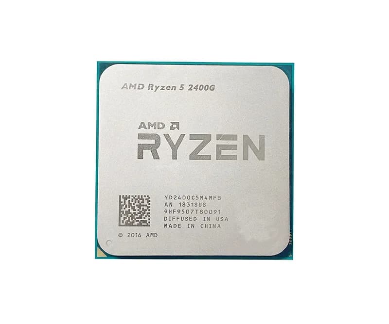 YD2400C5M4MFB - AMD Ryzen 5 2400G 3.6GHz 4-Core Socket AM4 Processor