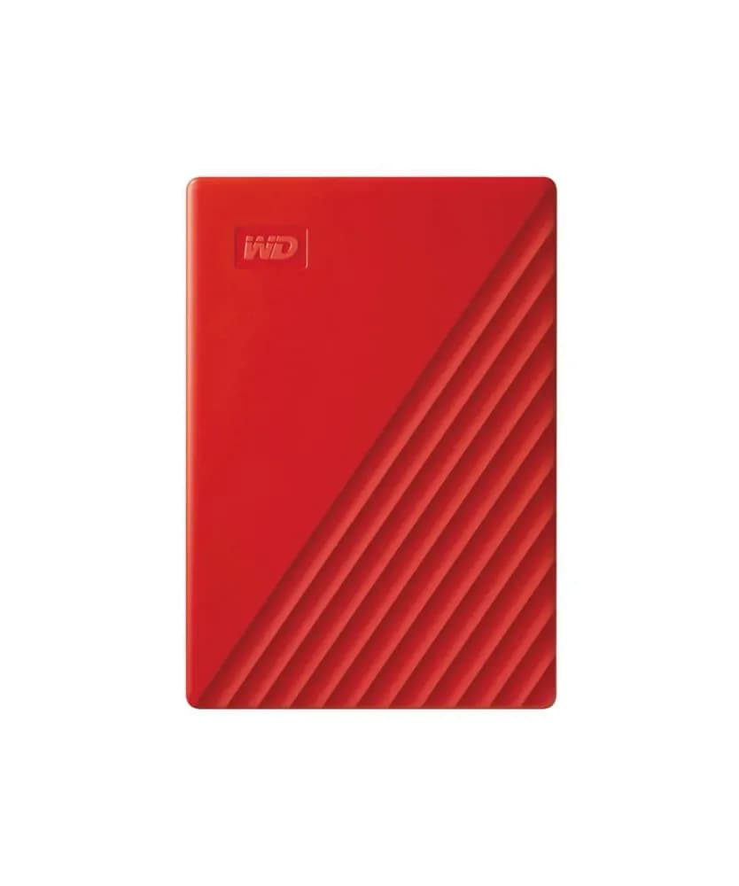 WDBYVG0020BRD-WESN - Western Digital My Passport 2TB USB 3.0 (AES-256 Encryption) 2.5-Inch External Hard Drive Red