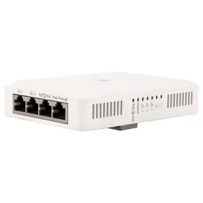JG972A - HP 417 IEEE 802.11b/g/n 2.4GHz 300Mbit/s 1 x Port PoE 1000Base-T WAN + 1 x Port PoE FE + 2 x Port FE 2 x Internal Antennas Unified Walljack Wireless Access Point