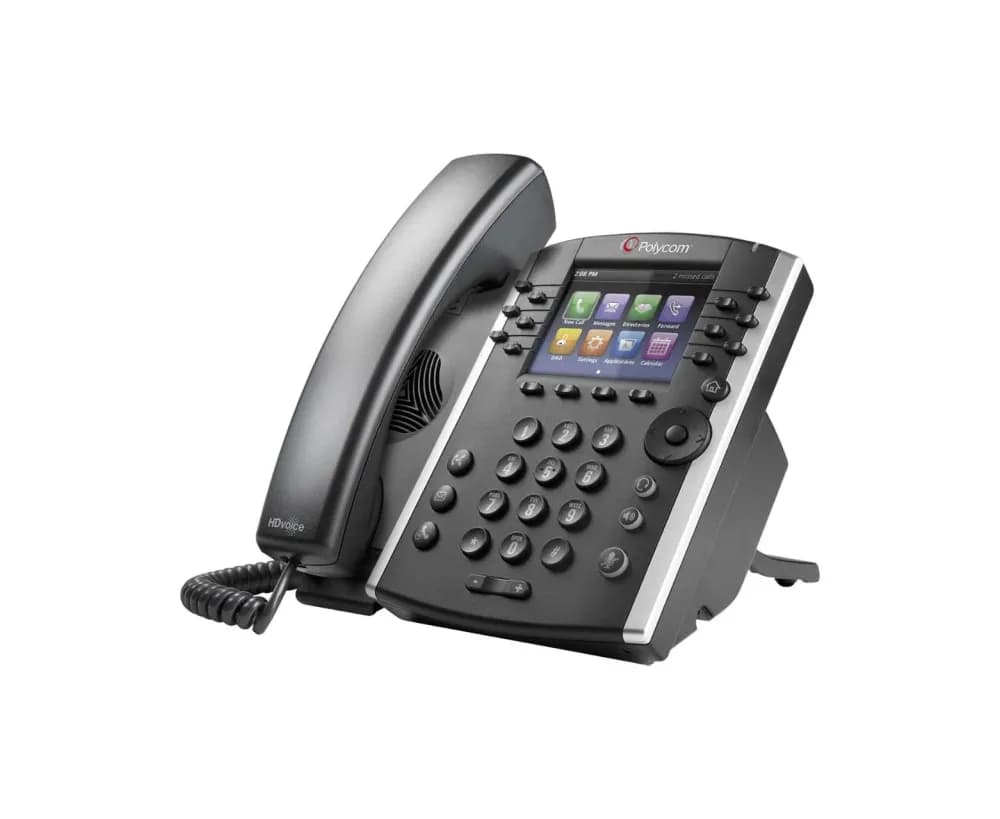 2200-48450-001 - Polycom VVX 411 12-Line Business Media Phone