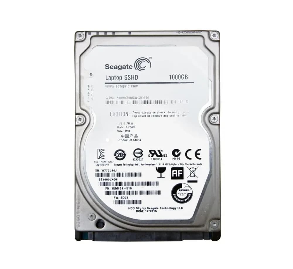 1EM164-510 - Seagate 1TB 5400RPM SATA 6Gb/s 2.5-in Hard Drive