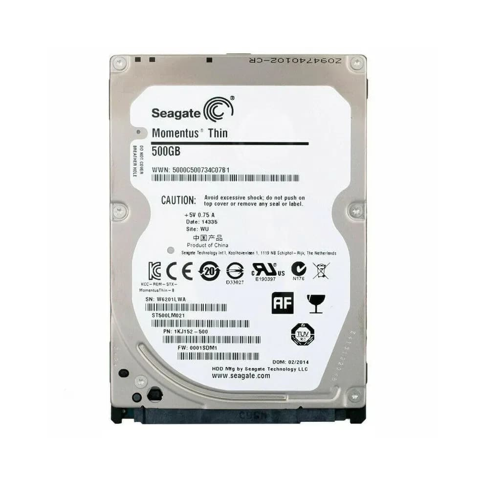 ST500LM021 - Seagate 500GB 7200RPM SATA 6Gb/s 2.5-in Hard Drive