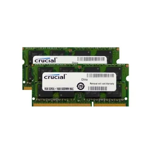 CT2KIT102464BF160B - Crucial 16GB Kit DDR3 1600MHz SoDIMM Memory