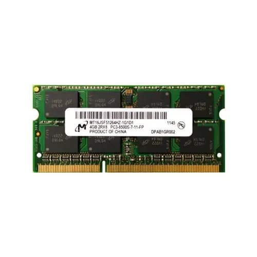 MT16JSF51264HZ-1G1D1 - Micron 4GB DDR3 1066MHz Non-ECC SoDIMM Memory