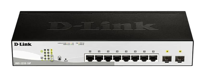 DGS-1210-10P - D-Link DGS-1210 Series 8 x Ports Switch