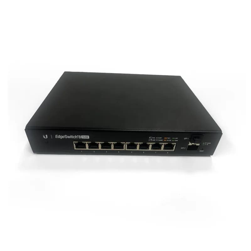 ES-8-150W - Ubiquiti Edge Switch 8-Port 150-Watt PoE+ Switch