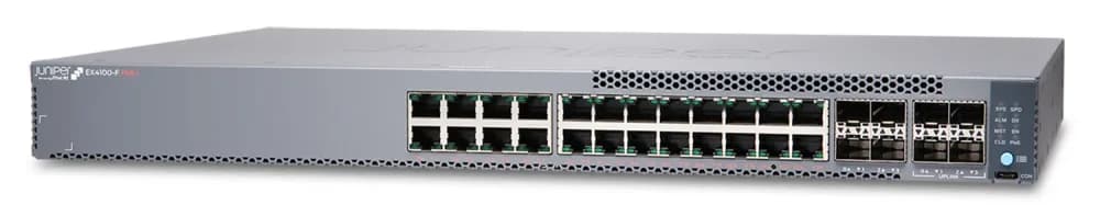 EX4100-F-24P - Juniper 24-PoE+ 4-10Gb Uplinks 4-10Gb Stacking Switch