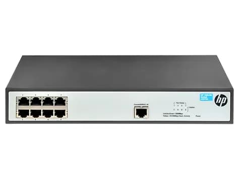 JG912A - HPE 1620-8G 8-Port + -Port Layer 2 Switch