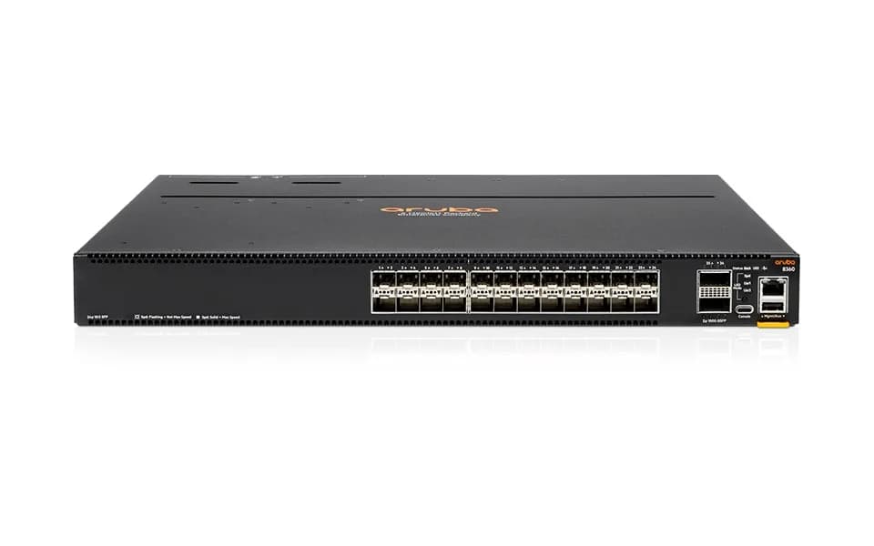 JL711A - HPE Aruba 8360-24XF2C 24-Port SFP+ 2-Ports QSFP28 L3 Switch